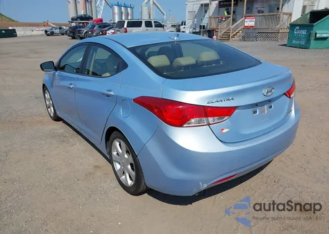 2012 Hyundai Elantra Limited (Ulsan Plant) z USA, uszkodzony, nr VIN KMHDH4AE6CU314403